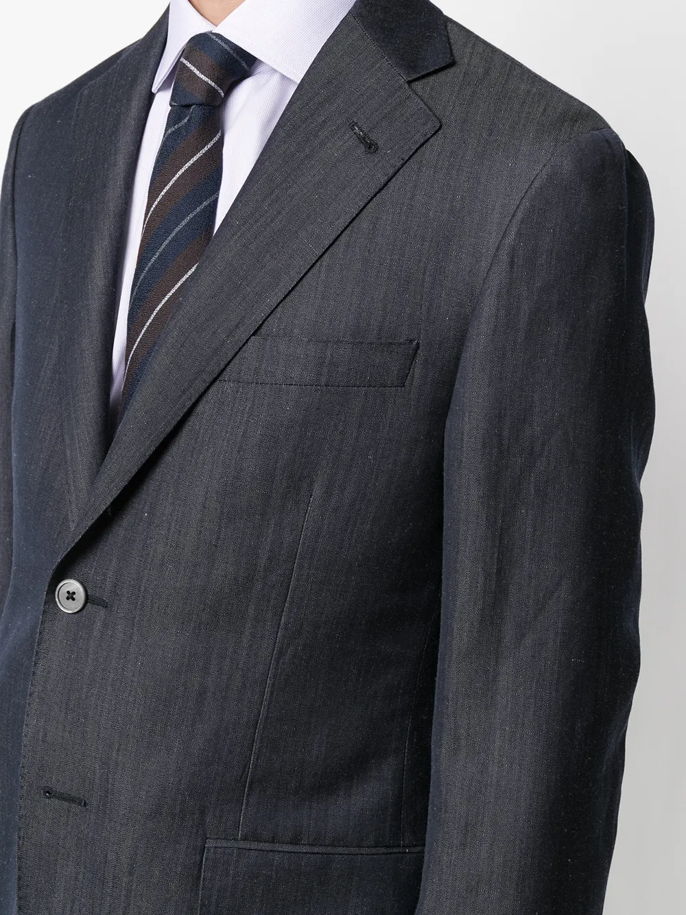 фото Corneliani костюм-двойка строгого кроя