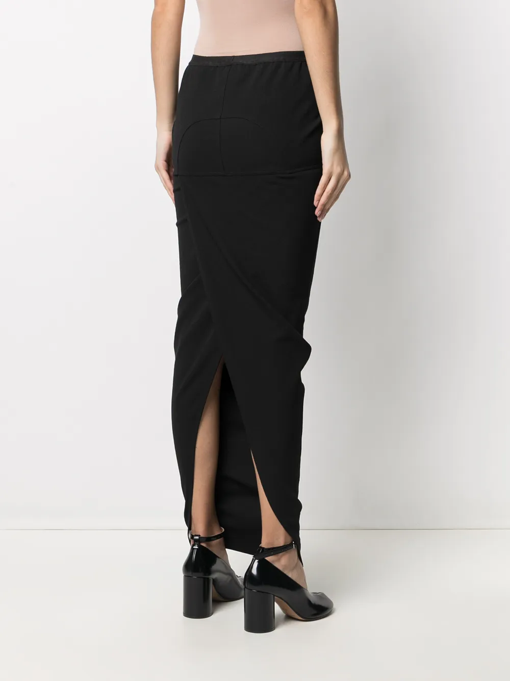 фото Rick owens юбка макси со сборками