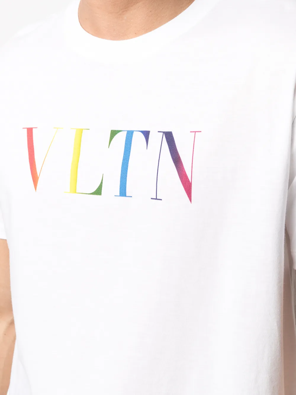 фото Valentino футболка с логотипом vltn