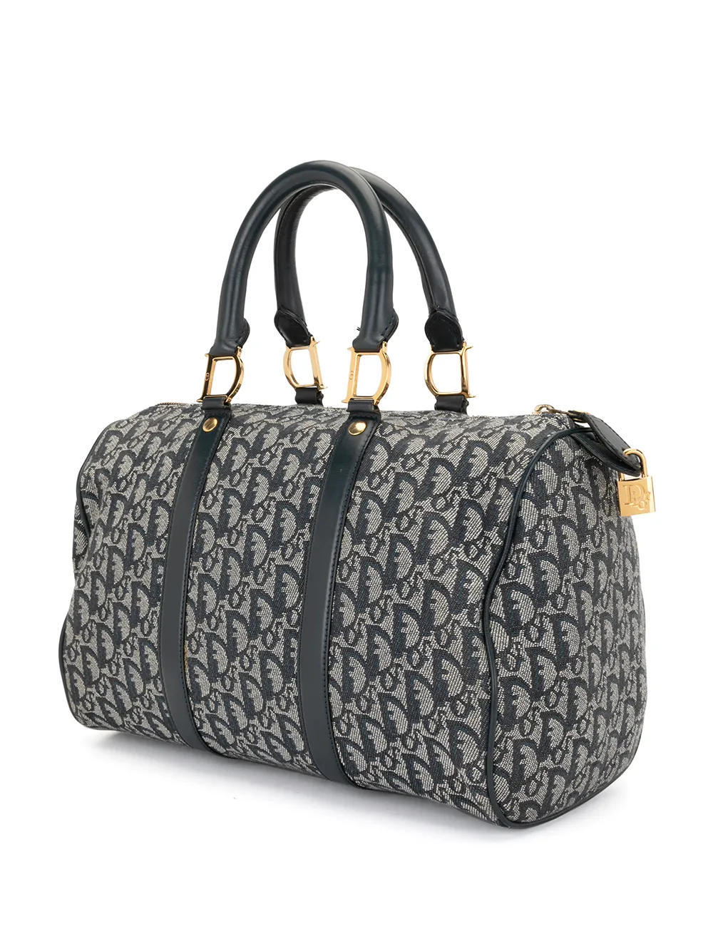 фото Christian dior сумка-тоут boston pre-owned с узором trotter