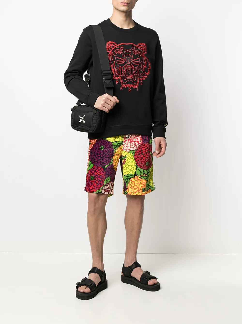 фото Kenzo толстовка с вышитым логотипом