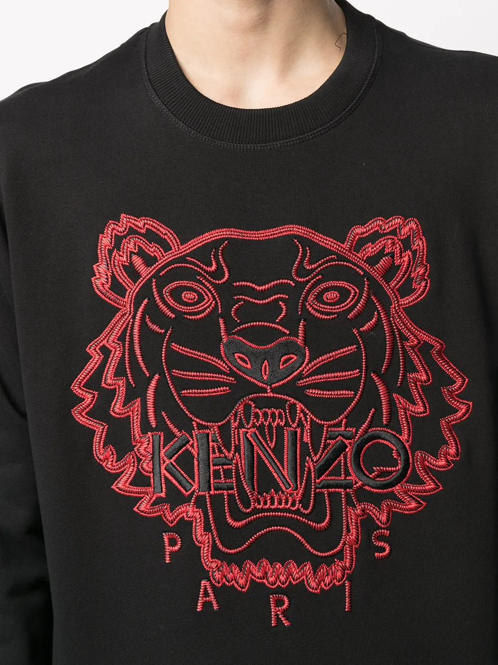 фото Kenzo толстовка с вышитым логотипом