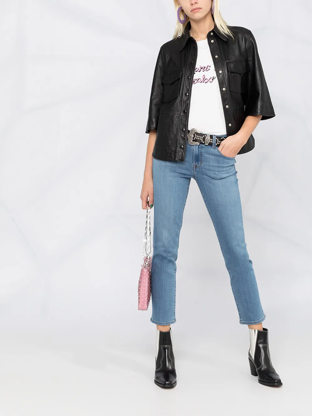 фото J brand укороченные джинсы