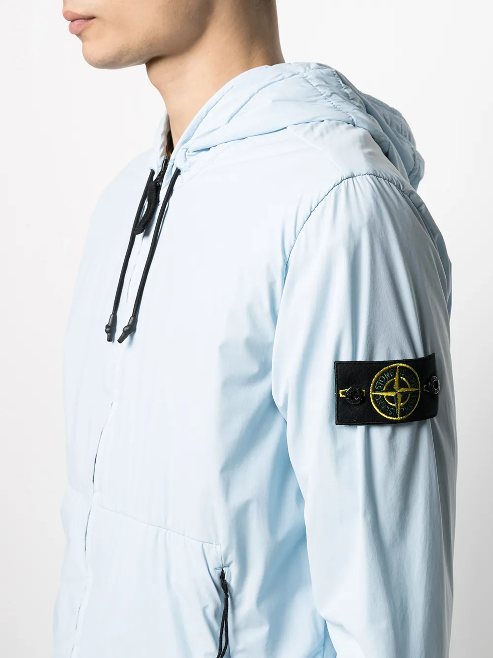 фото Stone island куртка с капюшоном и кулиской