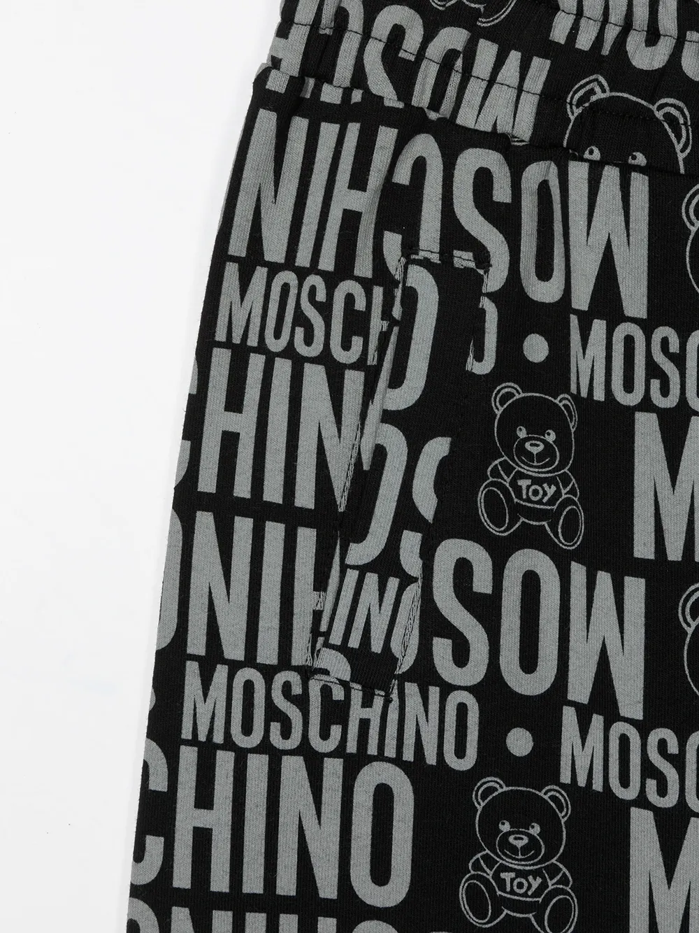 фото Moschino kids шорты с монограммой