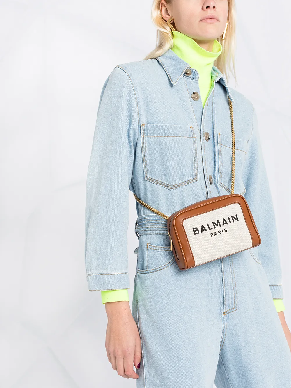 фото Balmain мини-сумка b-army
