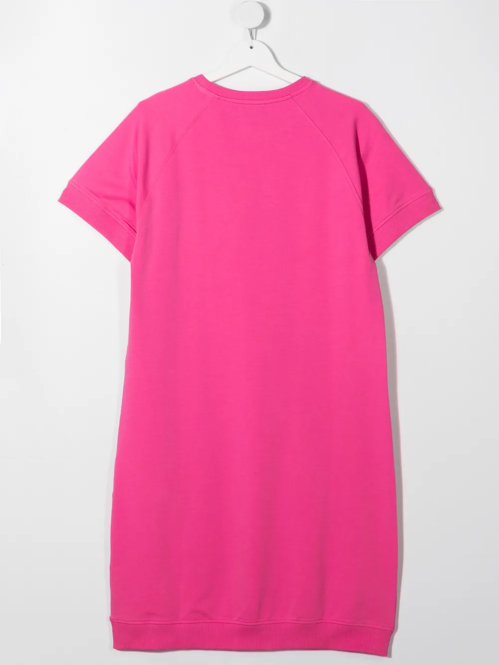 фото Moschino kids платье-футболка с принтом teddy bear