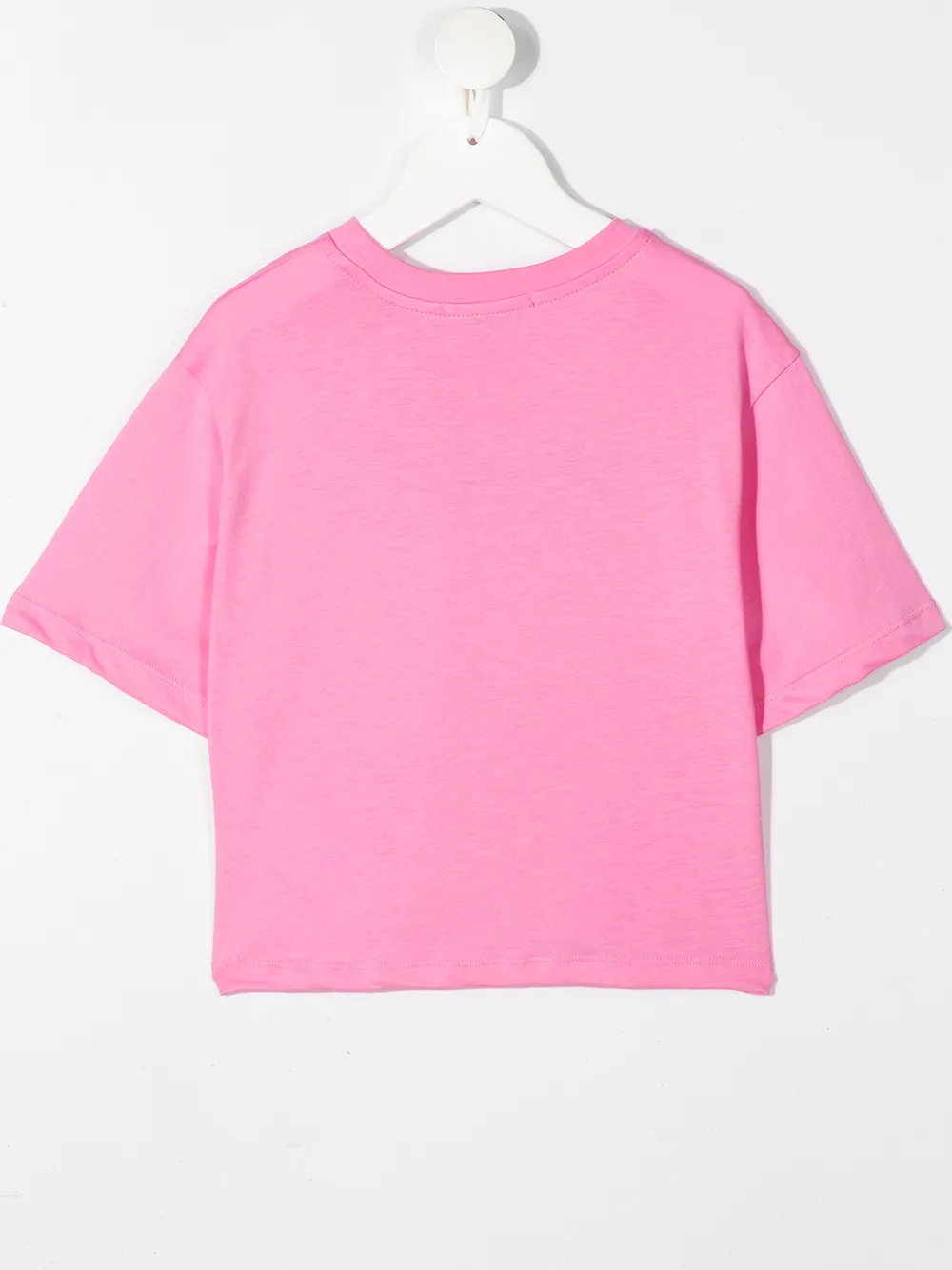 фото Msgm kids футболка с логотипом