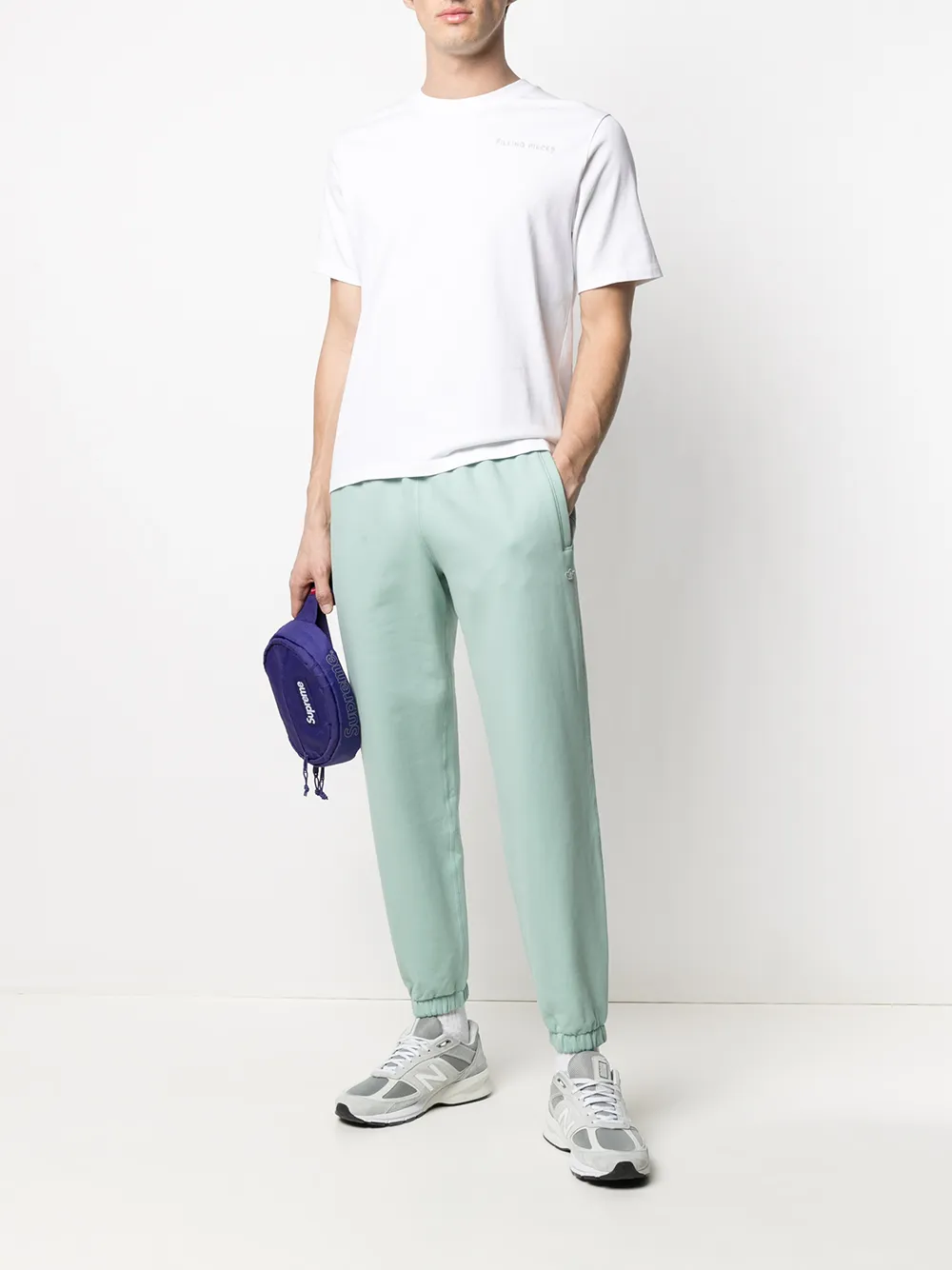 фото Adidas спортивные брюки с вышитым логотипом