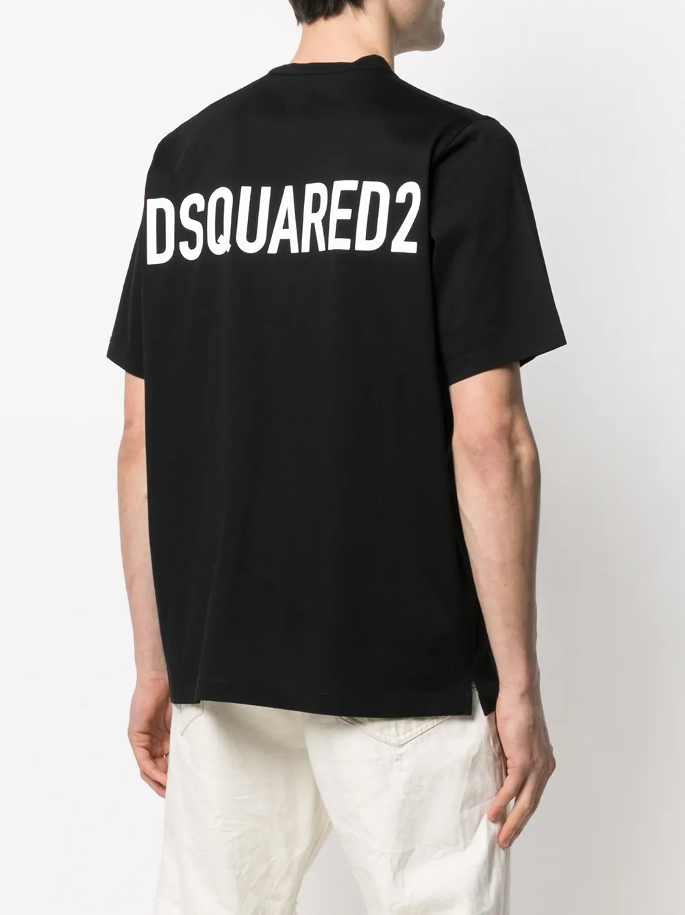 фото Dsquared2 футболка с надписью