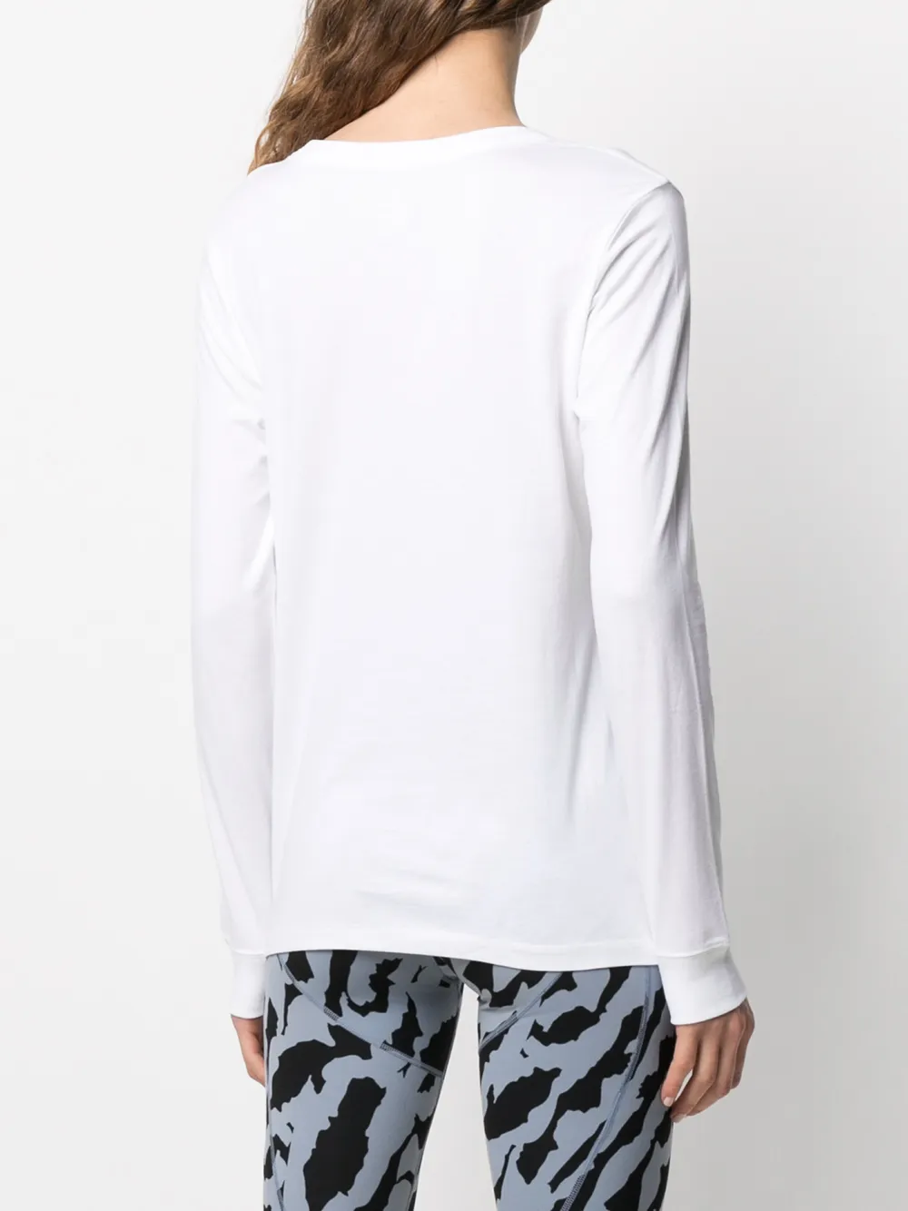 фото Nike футболка с длинными рукавами и логотипом swoosh