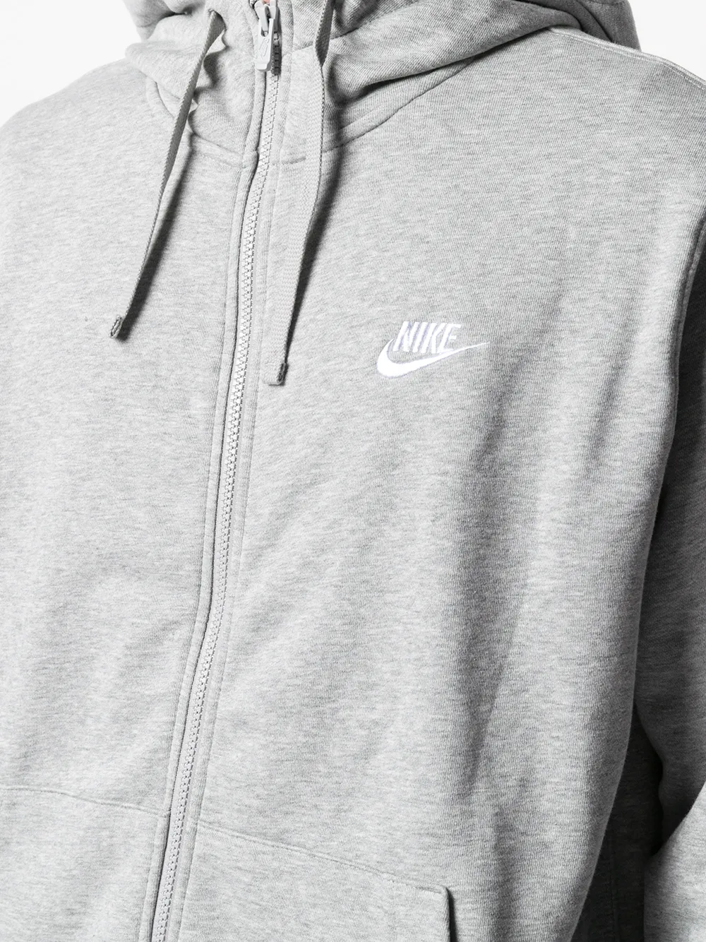 фото Nike худи club на молнии