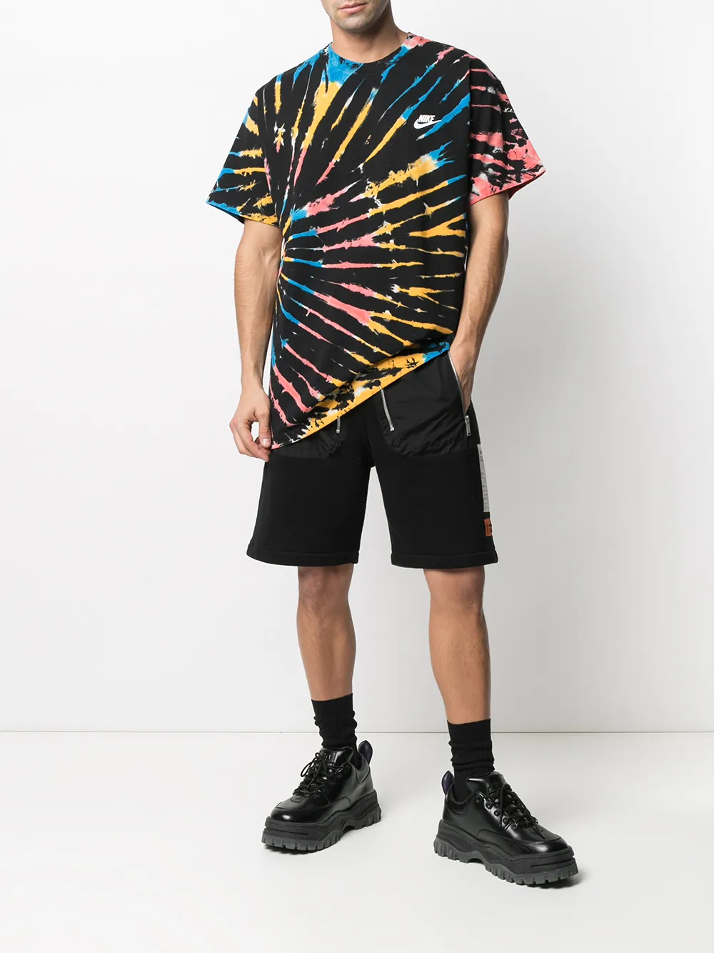 фото Nike футболка с короткими рукавами и принтом тай-дай