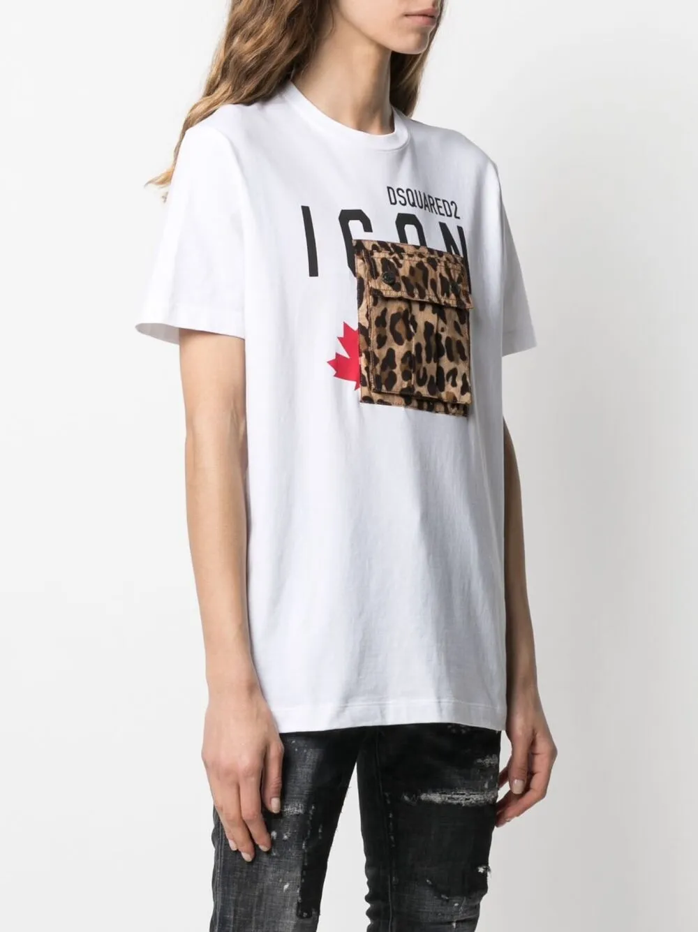 фото Dsquared2 футболка с логотипом