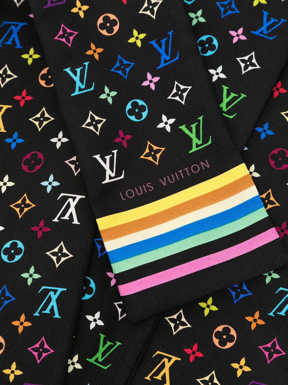 фото Louis vuitton платок pre-owned с монограммой