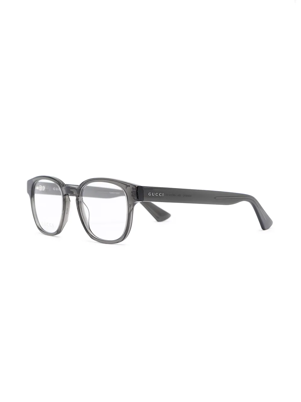 фото Gucci eyewear очки в круглой оправе