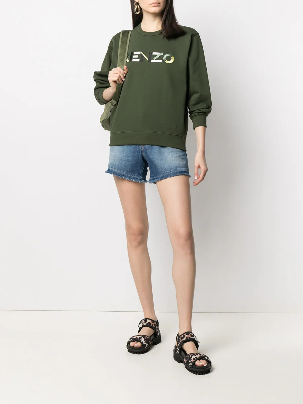 фото Kenzo толстовка с логотипом