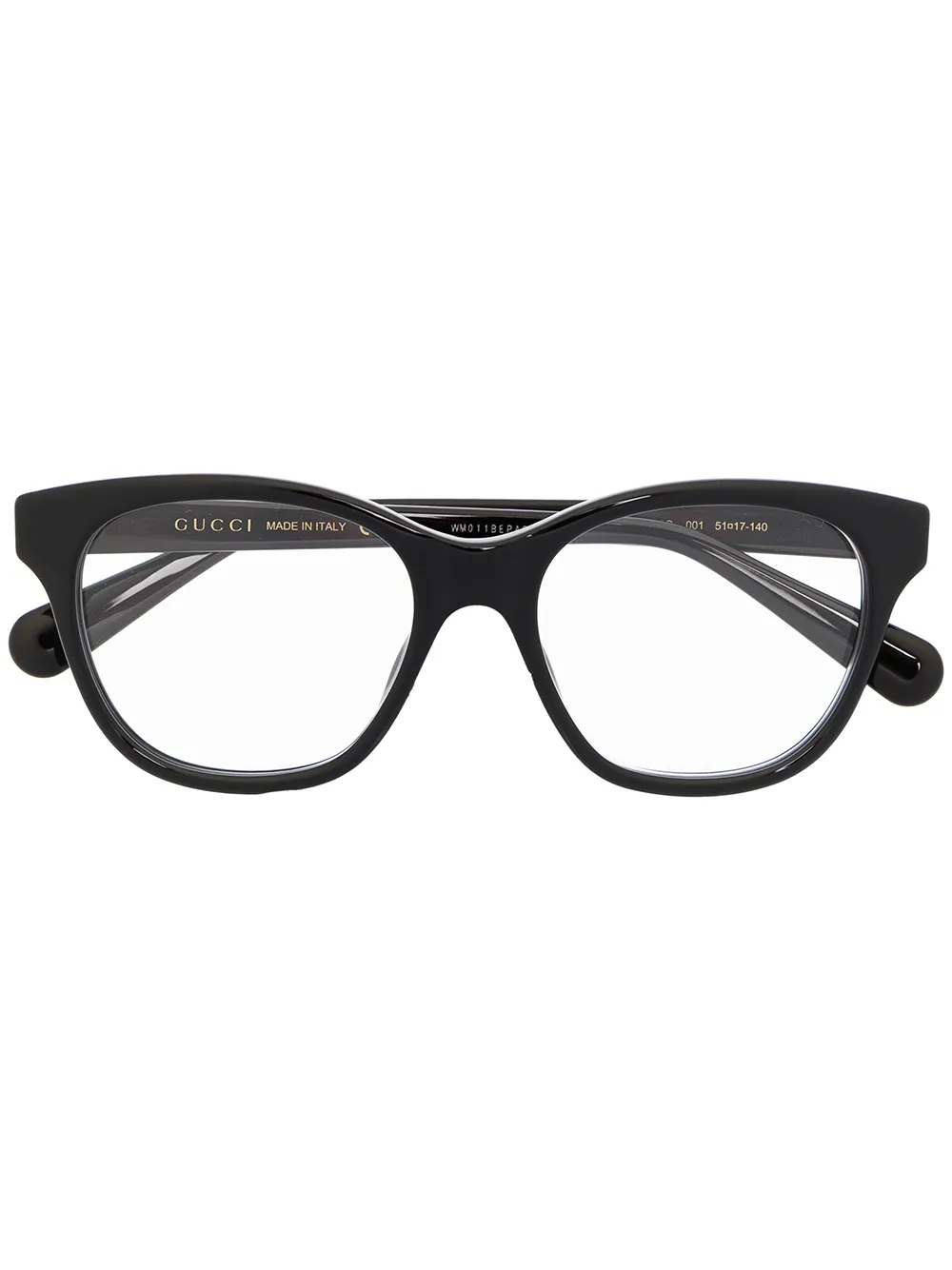 фото Gucci eyewear очки в квадратной оправе