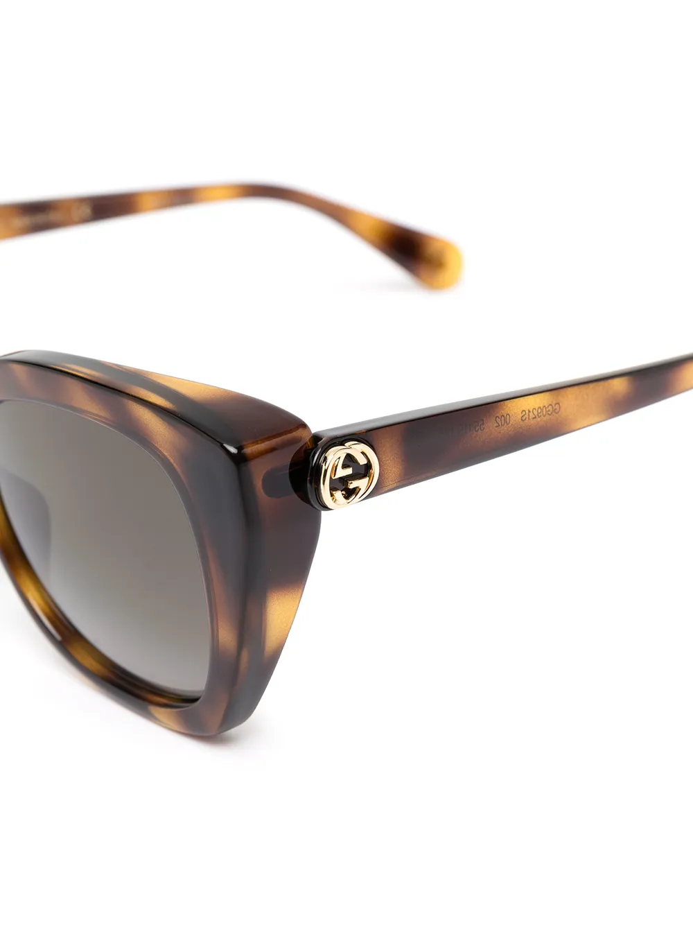 фото Gucci eyewear солнцезащитные очки в оправе 'кошачий глаз'