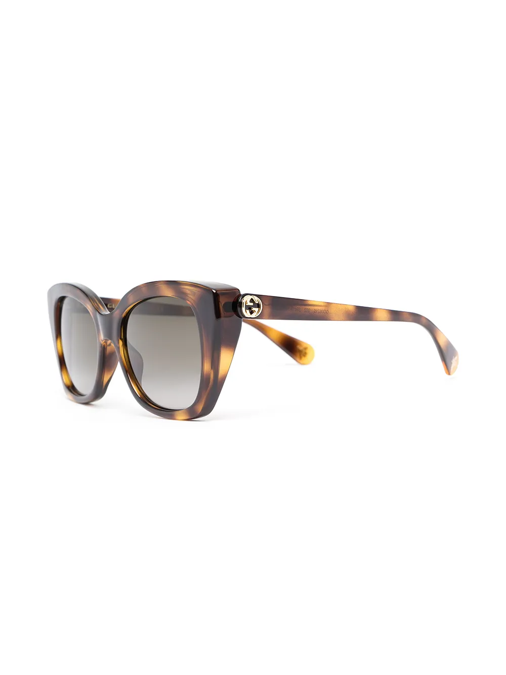 фото Gucci eyewear солнцезащитные очки в оправе 'кошачий глаз'