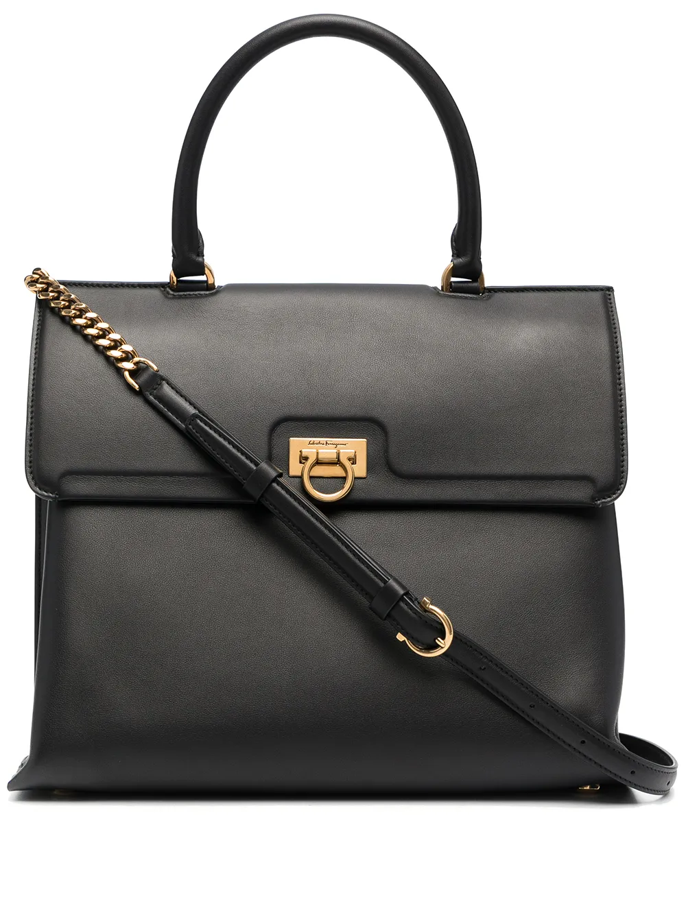 фото Salvatore ferragamo сумка-тоут trifolio