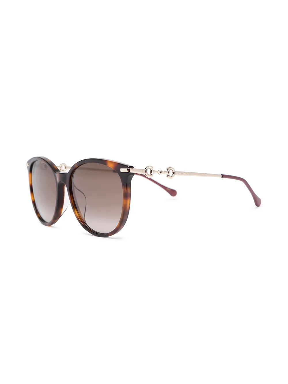 фото Gucci eyewear солнцезащитные очки в круглой оправе
