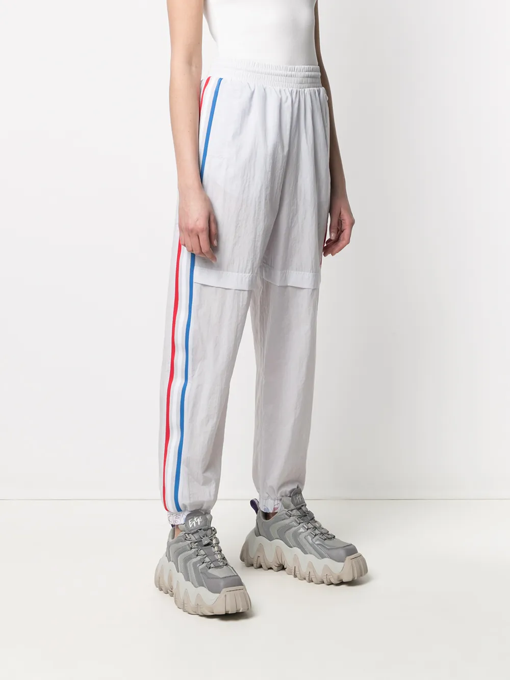 фото Adidas спортивные брюки в полоску