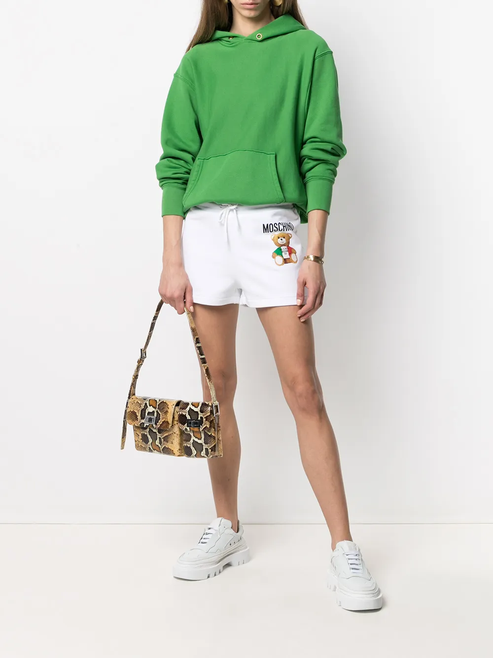 фото Moschino спортивные шорты с логотипом