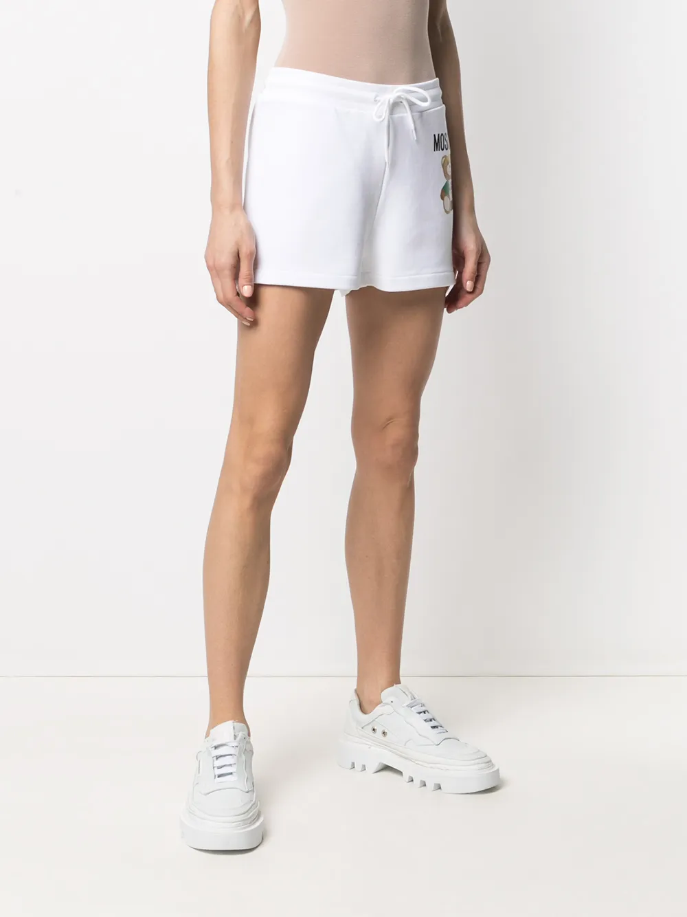 фото Moschino спортивные шорты с логотипом