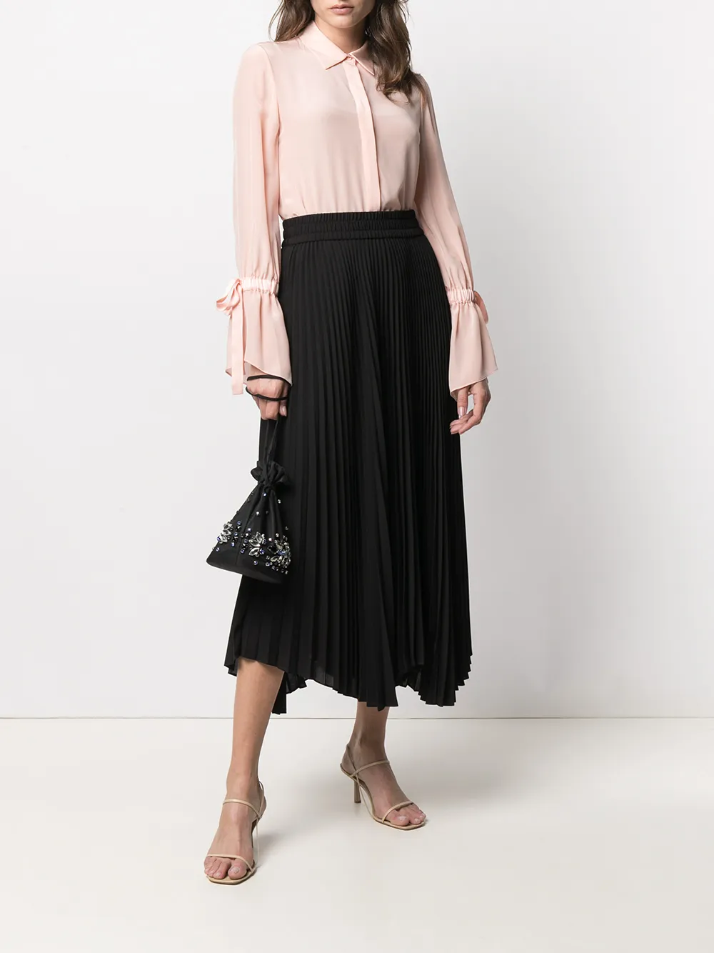 фото Alice+olivia юбка асимметричного кроя с завышенной талией