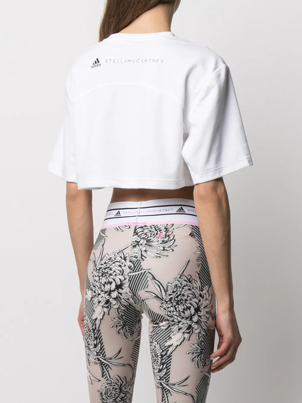 фото Adidas by stella mccartney укороченный топ future playground