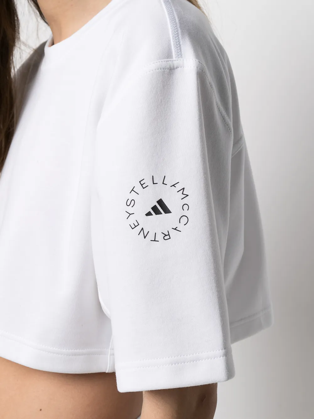 фото Adidas by stella mccartney укороченный топ future playground