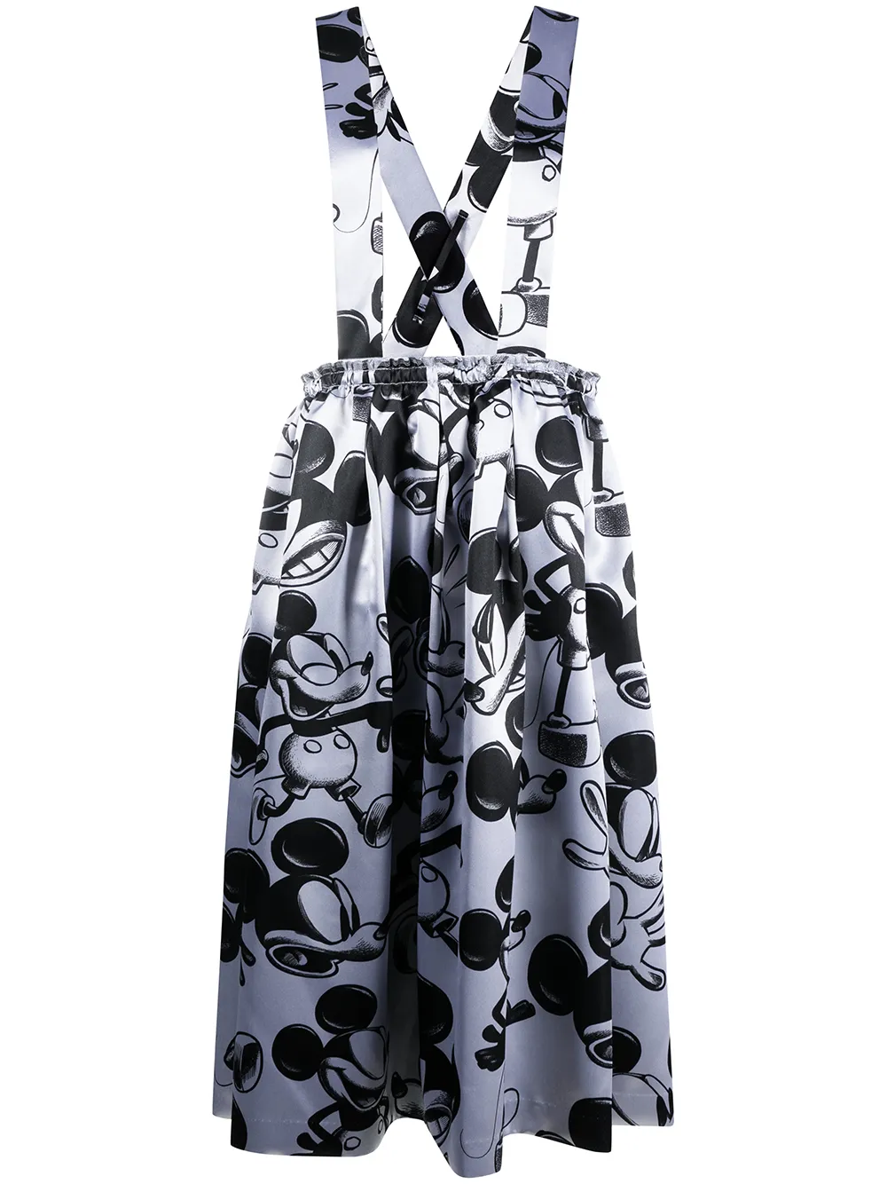 фото Comme des garçons юбка с принтом микки мауса