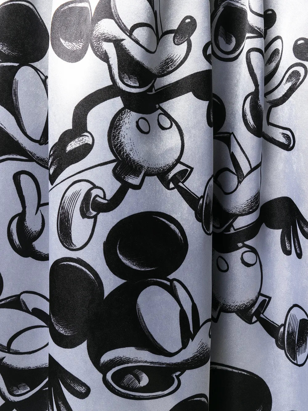 фото Comme des garçons юбка с принтом микки мауса