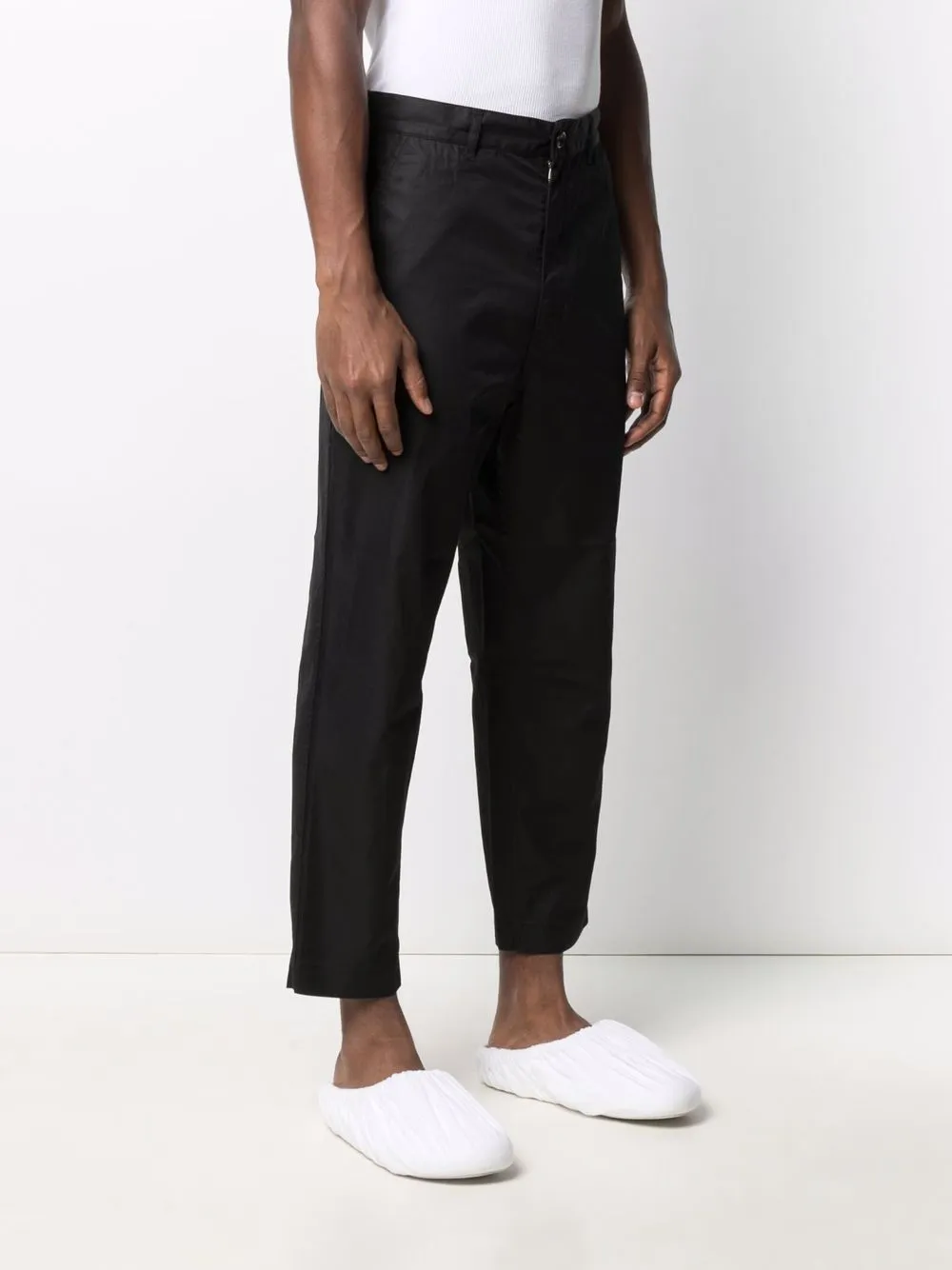 фото Comme des garçons homme прямые брюки строгого кроя