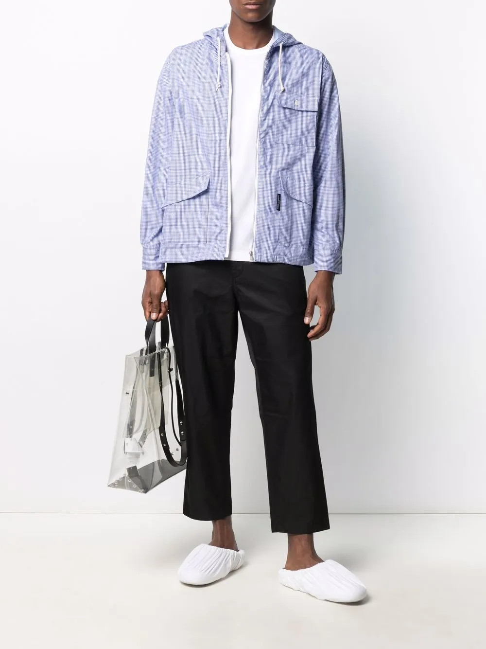 фото Comme des garçons homme прямые брюки строгого кроя