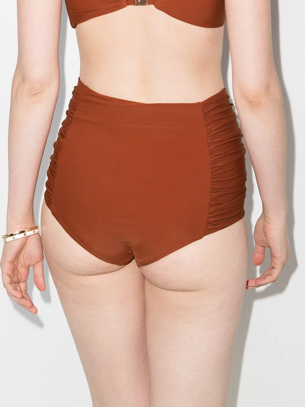 Johanna Ortiz Macondo High Waisted Bikini Bottoms Farfetch