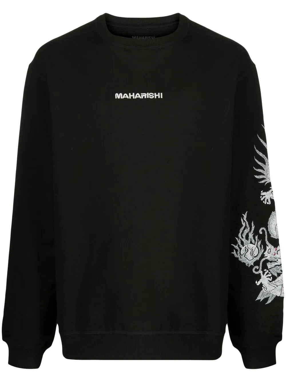 фото Maharishi толстовка с вышитым логотипом