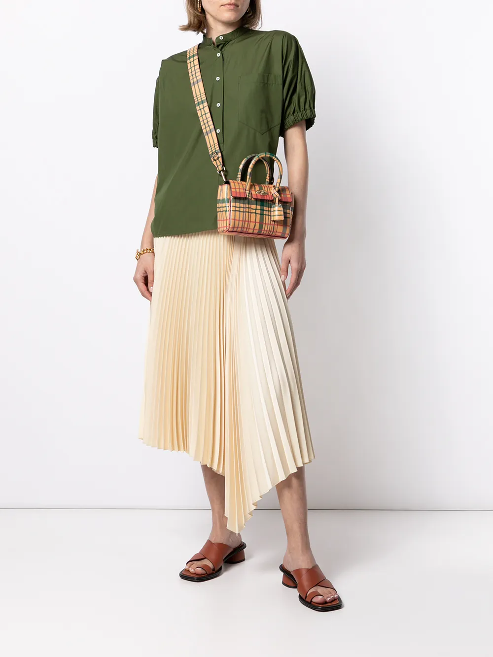 фото Mulberry мини-сумка через плечо bayswater