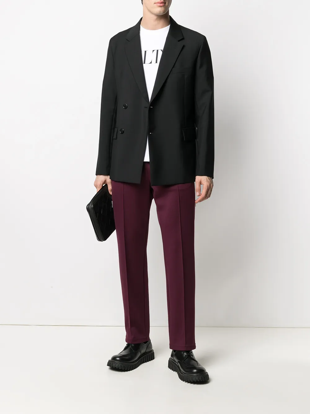 фото Valentino футболка с логотипом vltn