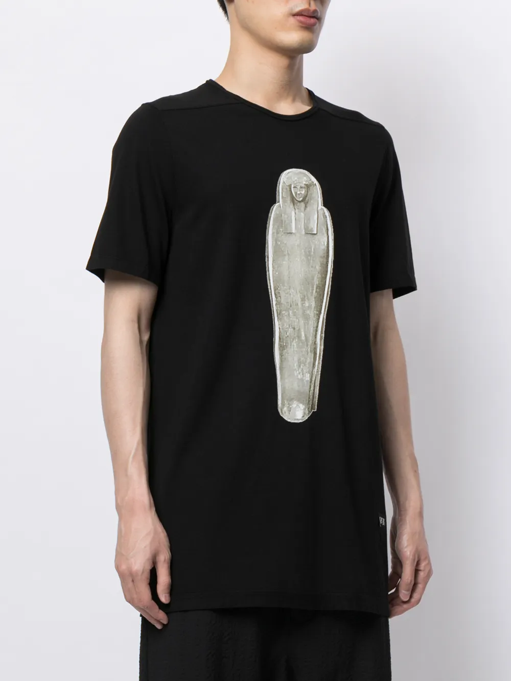 фото Rick owens drkshdw футболка с графичным принтом