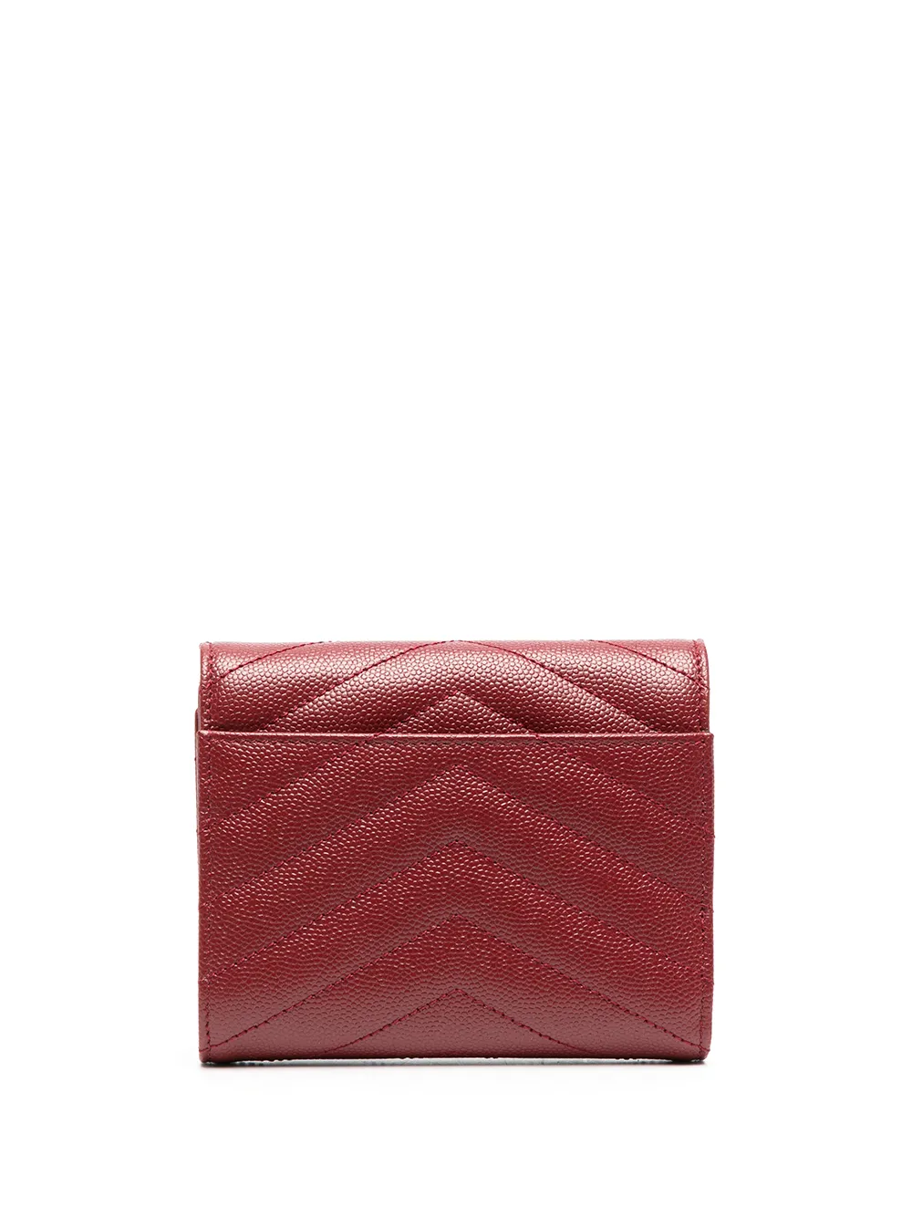 фото Saint laurent стеганый кошелек с монограммой