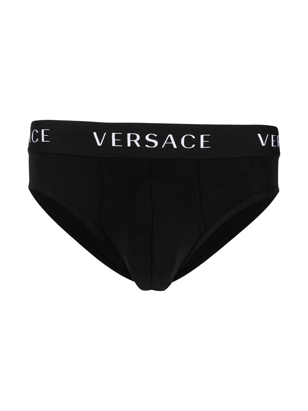 фото Versace комплект из трех трусов-брифов с логотипом
