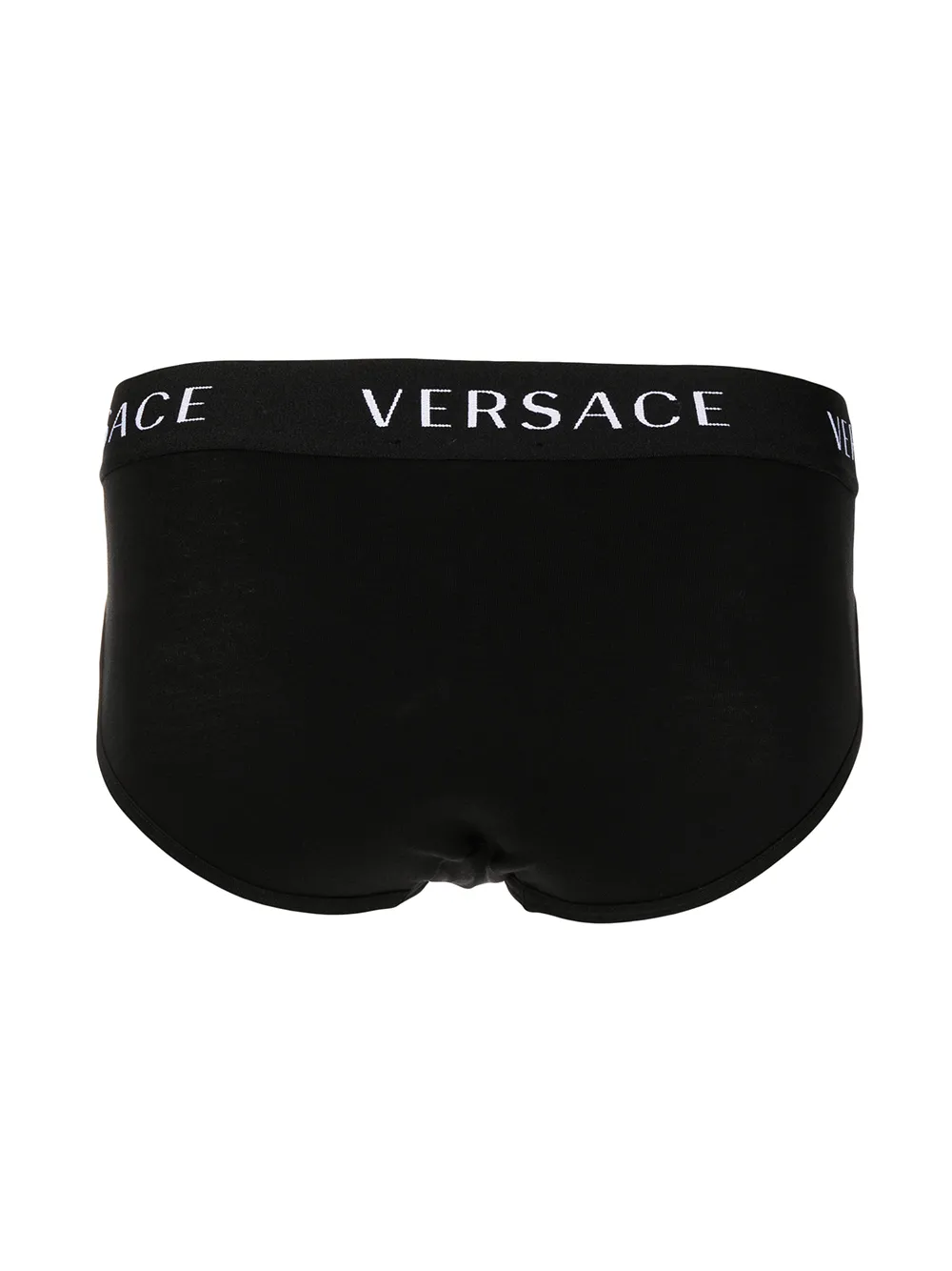 фото Versace комплект из трех трусов-брифов с логотипом