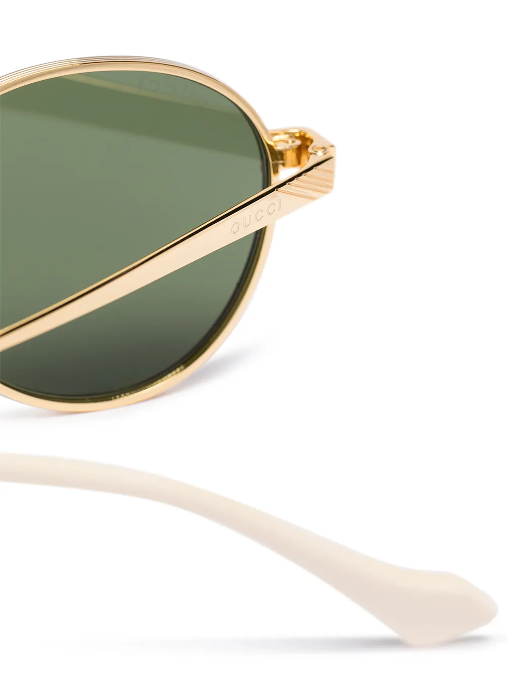 фото Gucci eyewear солнцезащитные очки с логотипом