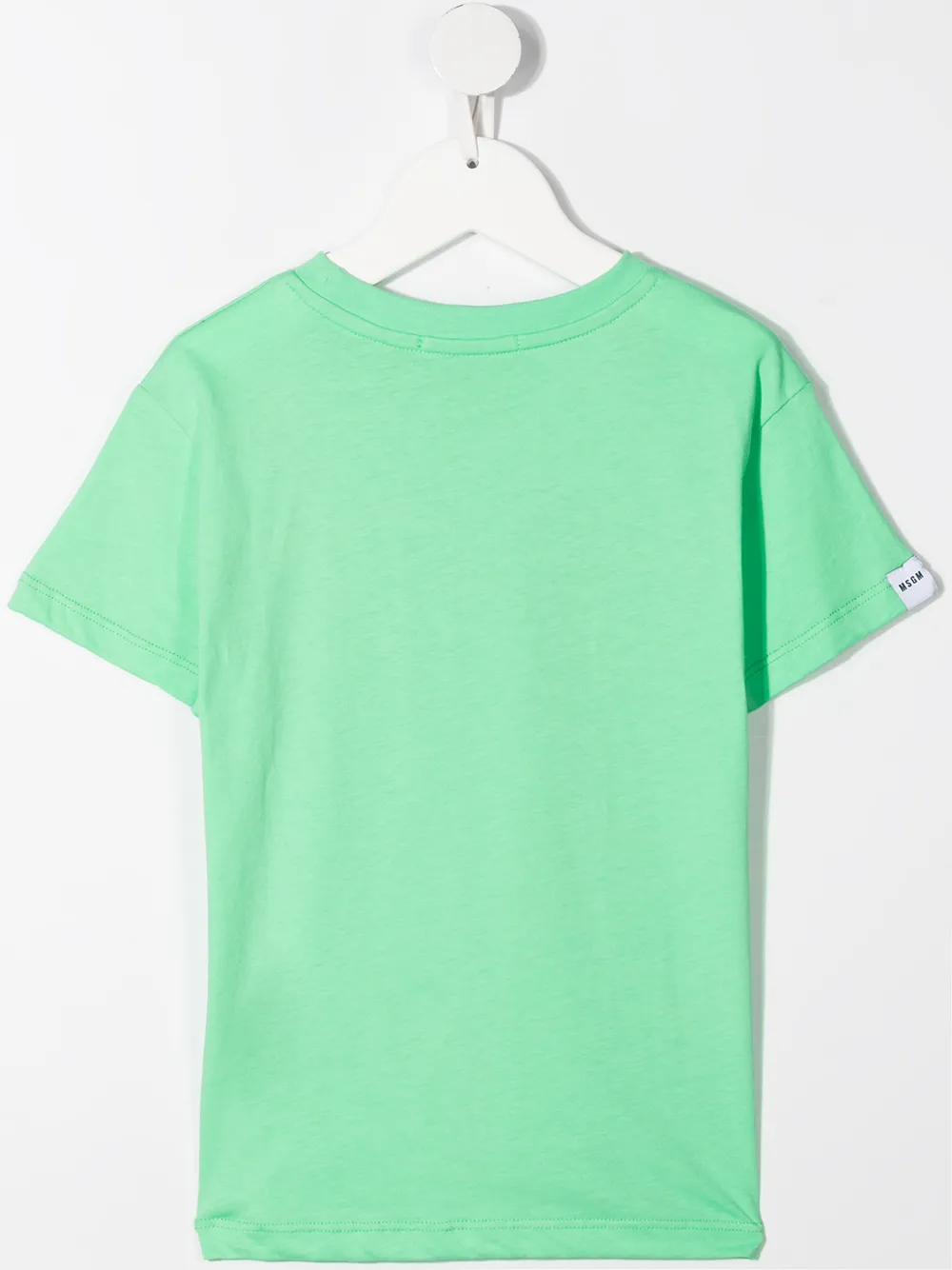 фото Msgm kids футболка с логотипом