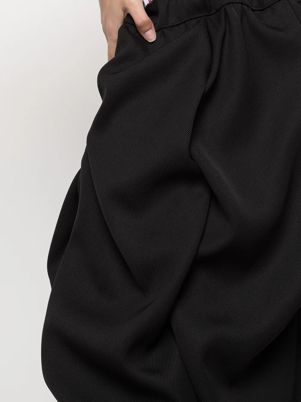 фото Comme des garçons пышная юбка со сборками