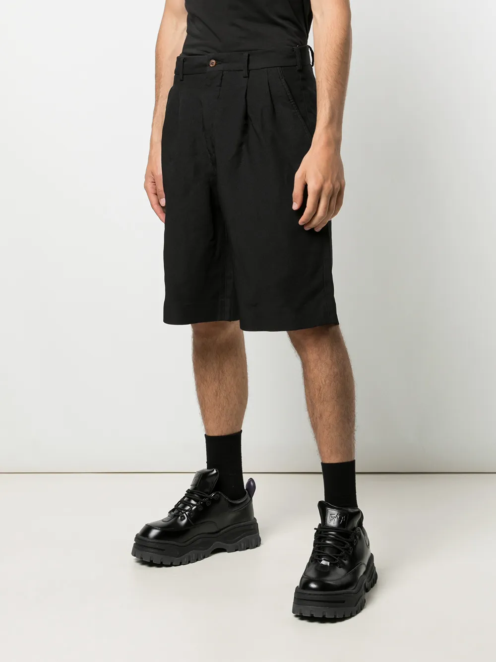 фото Comme des garçons homme deux шорты-бермуды по колено