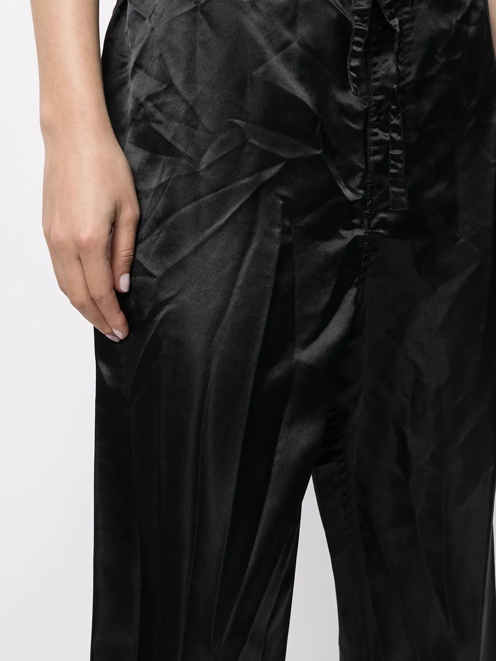 фото Comme des garçons comme des garçons укороченные брюки прямого кроя