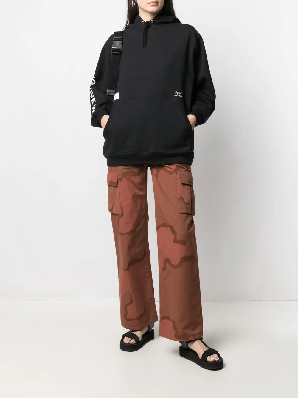 фото Wtaps худи с логотипом